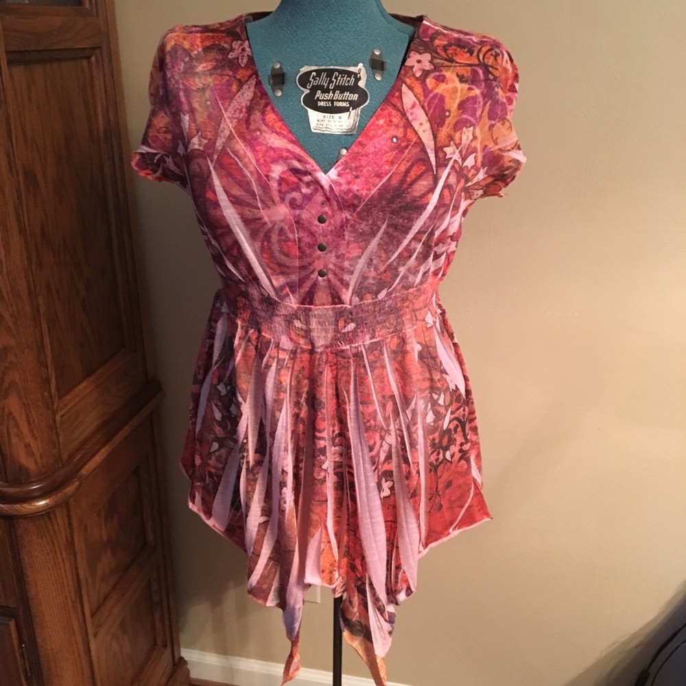 Short. Sleeve Top